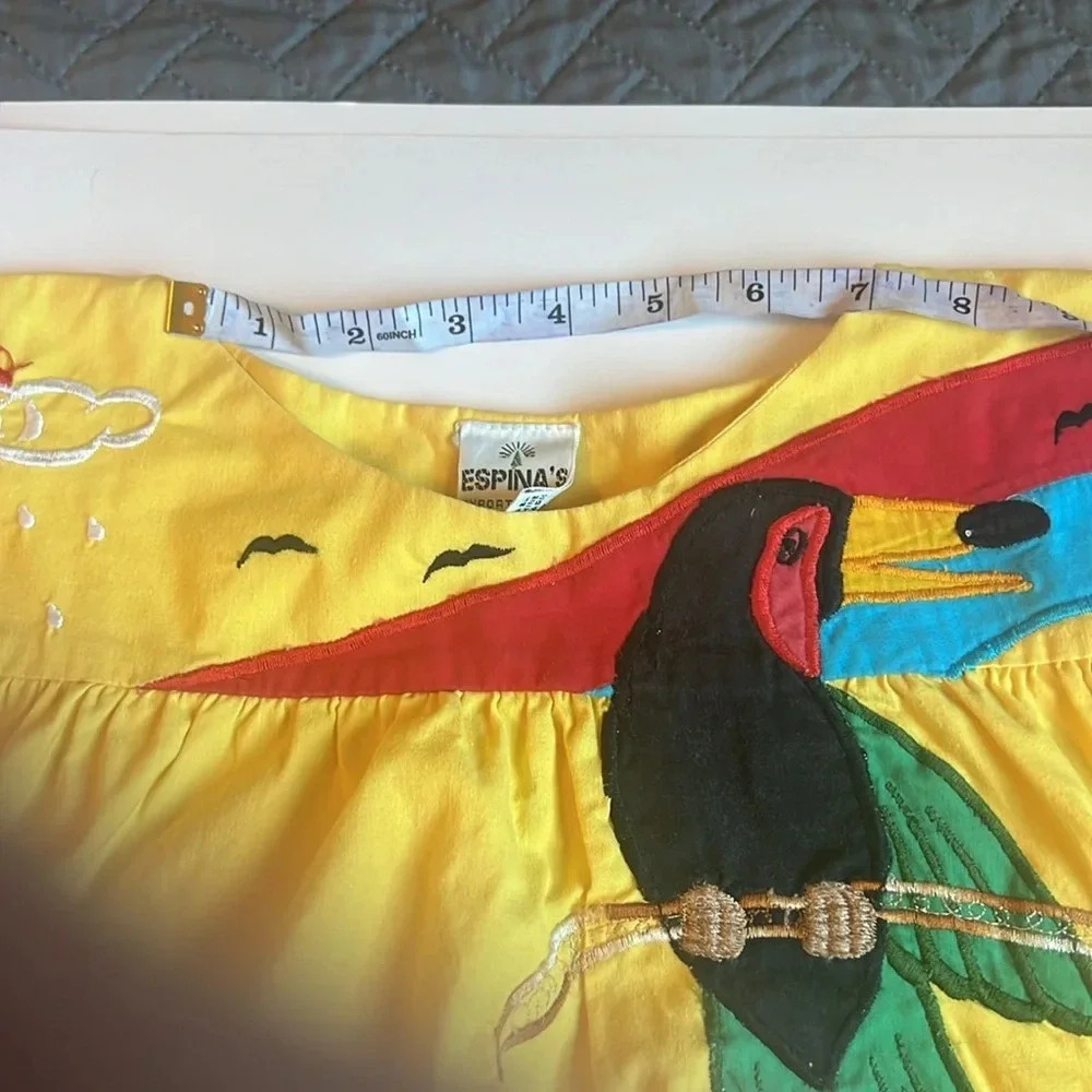 Girls Parrot Dress - Picture 4 of 7